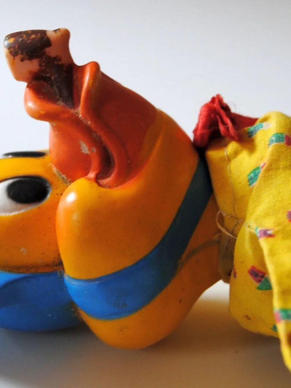 Vintage Gund Baby Huey Hand Puppet Plush Duck Toy